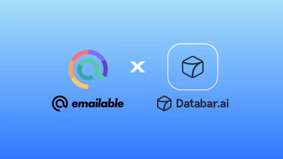 Emailable + DataBar: Elevate Email Marketing with Data Enrichment